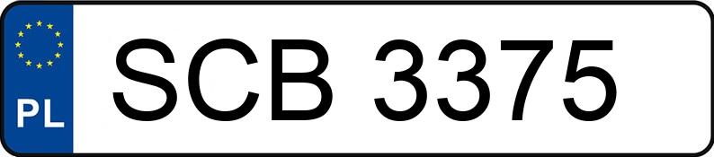 Numer rejestracyjny SCB 3375 posiada FSO FSO pick-up 1.8t 1.5 - SCB3375