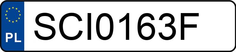 Numer rejestracyjny SCI 0163F posiada PEUGEOT PARTNER - SCI0163F