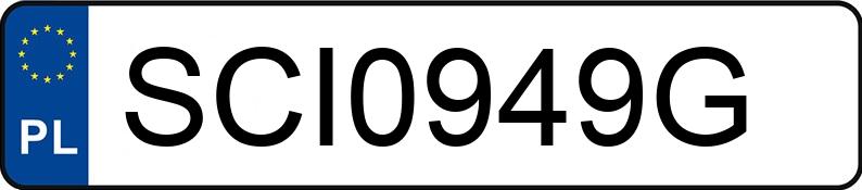 Registreringsnumret SCI 0949G har PEUGEOT 5008 MR`14 E5 Access 130 - SCI0949G