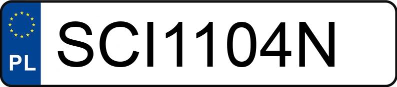 Numer rejestracyjny SCI 1104N posiada AUDI A6 Avant Quattro 3.0 TDi DPF MR`11 E5 4G Tiptronic - SCI1104N