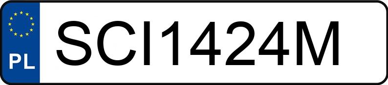 Numer rejestracyjny SCI 1424M posiada CHRYSLER PACIFICA - SCI1424M Numer rejestracyjny SCI 1424M posiada CHRYSLER PACIFICA - SCI1424M