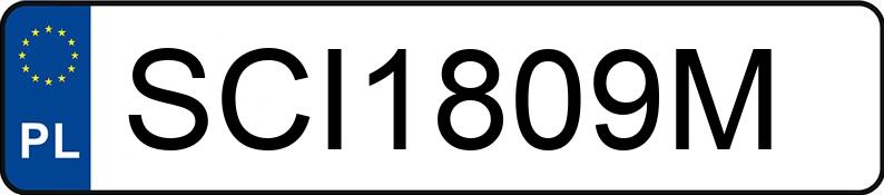 Numer rejestracyjny SCI 1809M posiada SUBARU Impreza 2.0 MR`08 E4 Comfort Aut. - SCI1809M