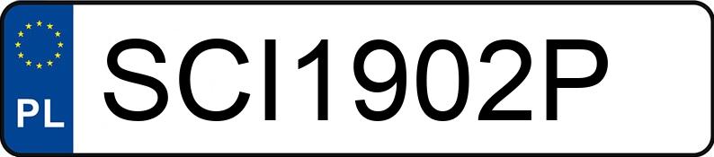 Numer rejestracyjny SCI 1902P posiada LOHR EUROLOHR - SCI1902P