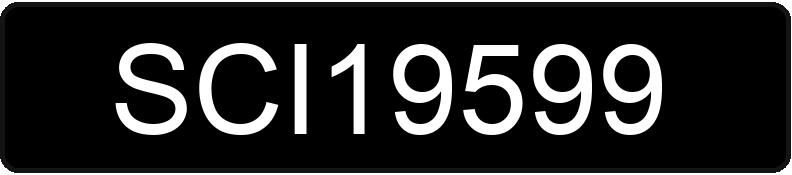 Il numero di registrazione SCI 19599 ha POLSKI FIAT 126 P 650 - SCI19599
