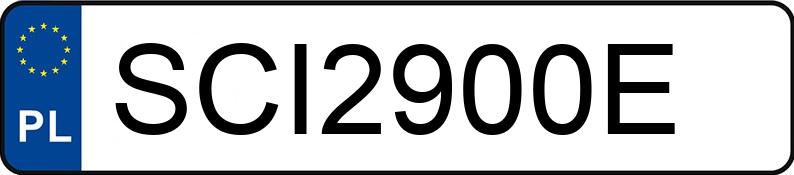 Numer rejestracyjny SCI 2900E posiada AUDI A4 Quattro 2.0 TFSI MR`15 E6 B9 S tronic - SCI2900E Numer rejestracyjny SCI 2900E posiada AUDI A4 Quattro 2.0 TFSI MR`15 E6 B9 S tronic - SCI2900E
