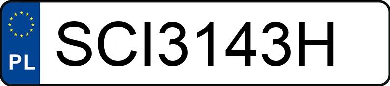 Numer rejestracyjny SCI 3143H posiada KIA SPORTAGE - SCI3143H