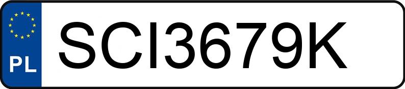 Numer rejestracyjny SCI 3679K posiada NISSAN JUKE - SCI3679K