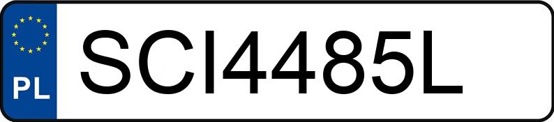 Numer rejestracyjny SCI 4485L posiada BMW 430i Coupe MR`13 E6 F32 430i Coupe MR`13 E6 F32 - SCI4485L