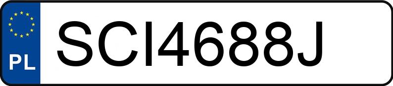 Numer rejestracyjny SCI 4688J posiada SUBARU IMPREZA - SCI4688J