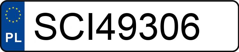 Numer rejestracyjny SCI 49306 posiada RENAULT LAGUNA - SCI49306