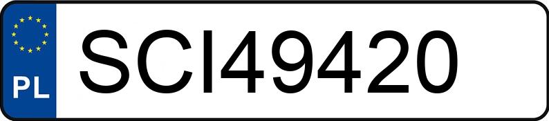 Numer rejestracyjny SCI 49420 posiada BMW 520 - SCI49420