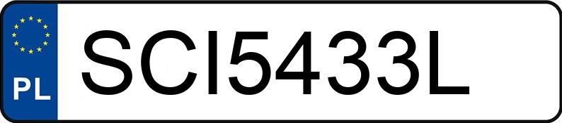 Le numéro d’enregistrement SCI 5433L a PEUGEOT 208 MR`20 E6 GT S&S - SCI5433L