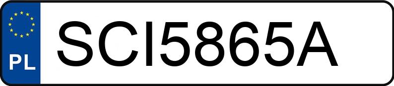Numer rejestracyjny SCI 5865A posiada DACIA LODGY - SCI5865A