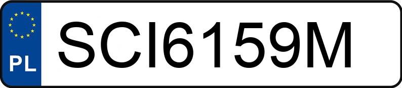 Numer rejestracyjny SCI 6159M posiada SKODA FABIA - SCI6159M