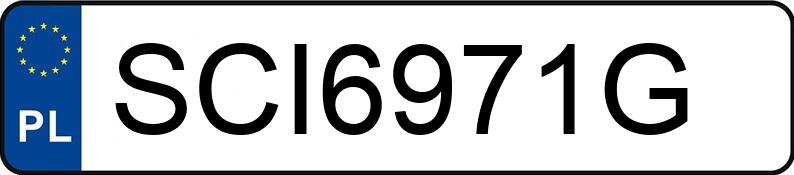 Numer rejestracyjny SCI 6971G posiada SKODA OCTAVIA - SCI6971G