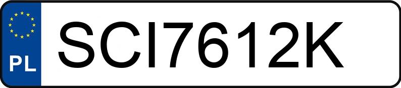 Numer rejestracyjny SCI 7612K posiada VOLKSWAGEN Golf VI 2.0 TDI MR`08 E5 Highline 4MOTION - SCI7612K