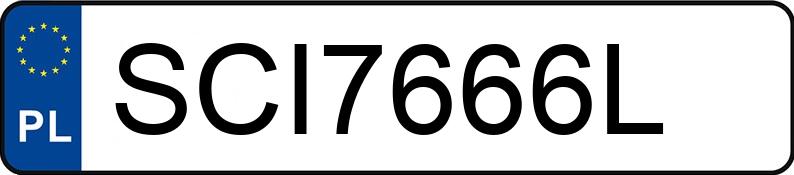 Numer rejestracyjny SCI 7666L posiada VOLKSWAGEN PASSAT - SCI7666L