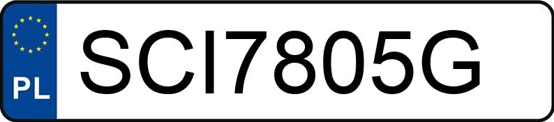 Numer rejestracyjny SCI 7805G posiada BMW 530 - SCI7805G