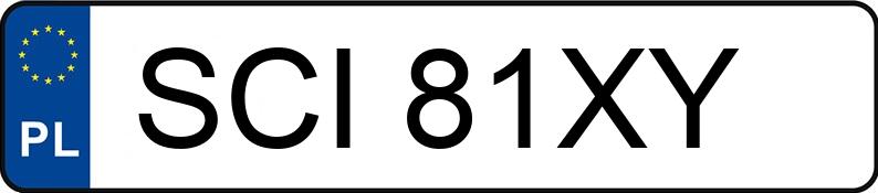 Реєстраційний номер SCI 81XY має BAOTIAN  BT49QT-7 - SCI81XY