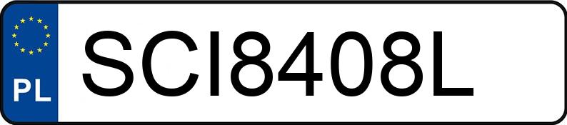 Numer rejestracyjny SCI 8408L posiada BMW 428i Coupe MR`13 E6 F32 xDrive - SCI8408L