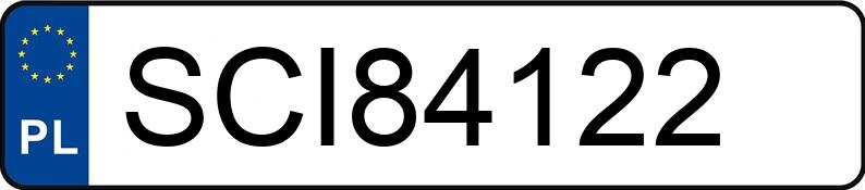 Numer rejestracyjny SCI 84122 posiada TOYOTA YARIS - SCI84122