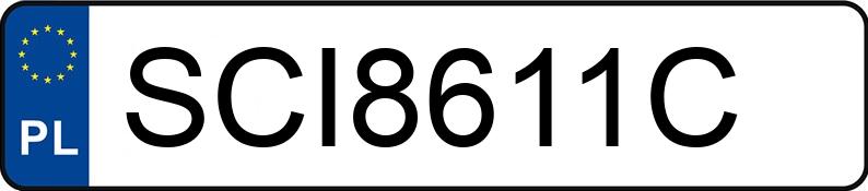 Numer rejestracyjny SCI 8611C posiada FIAT PUNTO - SCI8611C