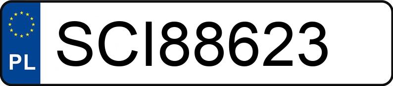 Numer rejestracyjny SCI 88623 posiada BMW 320I - SCI88623