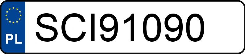 Numer rejestracyjny SCI 91090 posiada VOLKSWAGEN CADDY - SCI91090