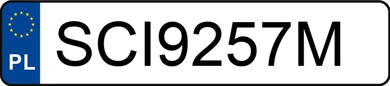 Numer rejestracyjny SCI 9257M posiada MAZDA 3 - SCI9257M Numer rejestracyjny SCI 9257M posiada MAZDA 3 - SCI9257M