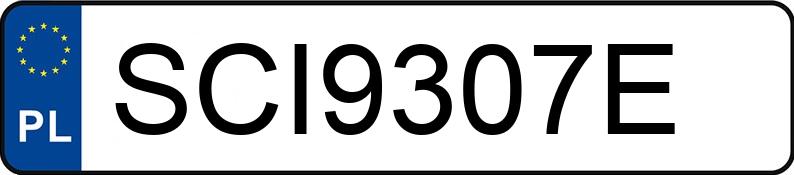 Numer rejestracyjny SCI 9307E posiada SKODA Octavia II 1.4 MR`09 E5 Ambiente - SCI9307E