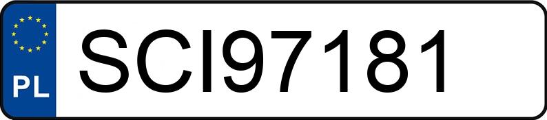 Numer rejestracyjny SCI 97181 posiada PEUGEOT 407 SW 2.0 HDI MR`04 E3 ST Sport - SCI97181