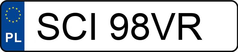 Numer rejestracyjny SCI 98VR posiada FIAT FIORINO - SCI98VR