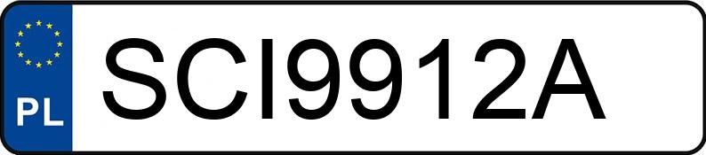 Numer rejestracyjny SCI 9912A posiada VOLKSWAGEN POLO 9N - SCI9912A