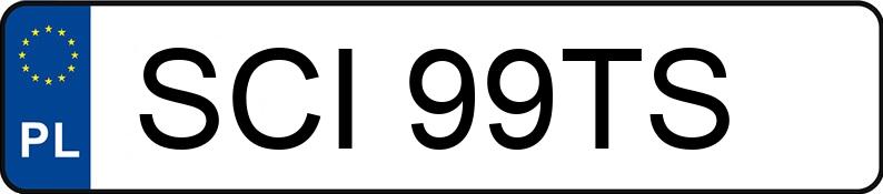 Numer rejestracyjny SCI 99TS posiada SEAT Ibiza 1.4 Kat. MR`96 6K SE / Safety - SCI99TS