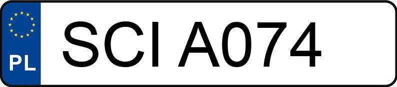 Die Registrierungsnummer SCI A074 hat OPEL Monterey 3.1 Diesel Monterey 3.1 Diesel - SCIA074