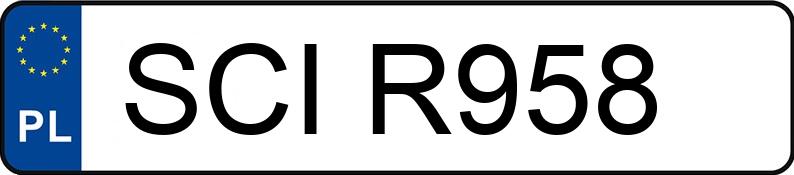 Numer rejestracyjny SCI R958 posiada RENAULT MAGNUM - SCIR958