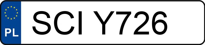 Numer rejestracyjny SCI Y726 posiada AUDI A4 Cabrio Quattro 3.0 Kat. MR`02 E3 8H A4 Cabrio Quattro 3.0 Kat. MR`02 E3 8H - SCIY726