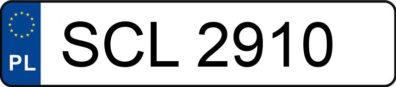 Numer rejestracyjny SCL 2910 posiada BMW 325 - SCL2910