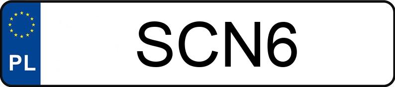 Реєстраційний номер SCN 6 має MERCEDES-BENZ S 350 Kat. MR`02 E3 220 S 350 Kat. MR`02 E3 220 - SCN6
