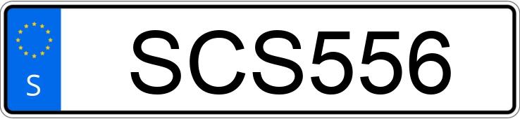 Numer rejestracyjny SCS556 posiada BMW 5-serien 540i Sedan, E39 (286hk)