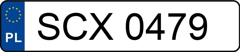Numer rejestracyjny SCX 0479 posiada BRENDERUP INNY - SCX0479 Numer rejestracyjny SCX 0479 posiada BRENDERUP INNY - SCX0479