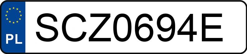 Numer rejestracyjny SCZ 0694E posiada SKODA YETI - SCZ0694E