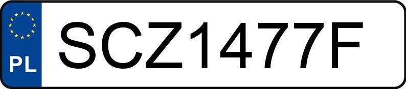 Numer rejestracyjny SCZ 1477F posiada AUDI A5 Sportback Quattro 3.0 TDi MR`12 E5 B8 A5 Sportback Quattro 3.0 TDi MR`12 E5 B8 - SCZ1477F