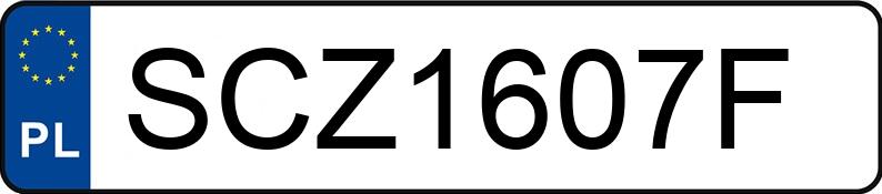 Numer rejestracyjny SCZ 1607F posiada AUDI A6 Allroad TDI MR`06 E4 4F A6 Allroad TDI MR`06 E4 4F - SCZ1607F