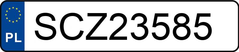Numer rejestracyjny SCZ 23585 posiada MAZDA 3 - 1.6 MR`03 E3 Exclusive - SCZ23585 Numer rejestracyjny SCZ 23585 posiada MAZDA 3 - 1.6 MR`03 E3 Exclusive - SCZ23585