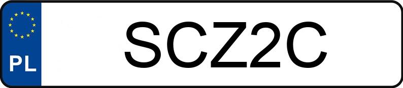 Numer rejestracyjny SCZ 2C posiada PORSCHE 911 - SCZ2C