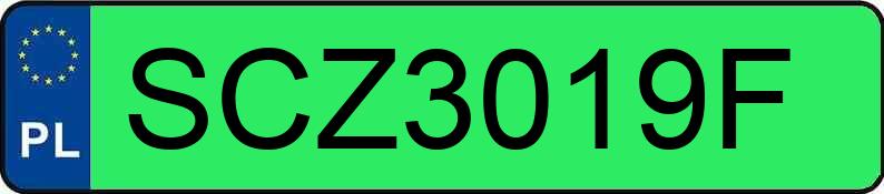 Numer rejestracyjny SCZ 3019F posiada TESLA Model 3 MR`19 Long Range 75kWh CVT - SCZ3019F