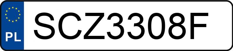 Numer rejestracyjny SCZ 3308F posiada DAIHATSU SIRION - SCZ3308F