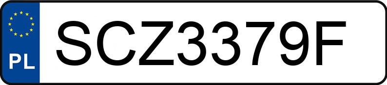 Numer rejestracyjny SCZ 3379F posiada BMW 325i Kat. MR`98 E46 325i Kat. MR`98 E46 - SCZ3379F