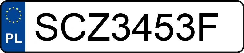 Numer rejestracyjny SCZ 3453F posiada MINI [BMW] Mini 1.6 MR`06 E4 Cooper Pepper - SCZ3453F